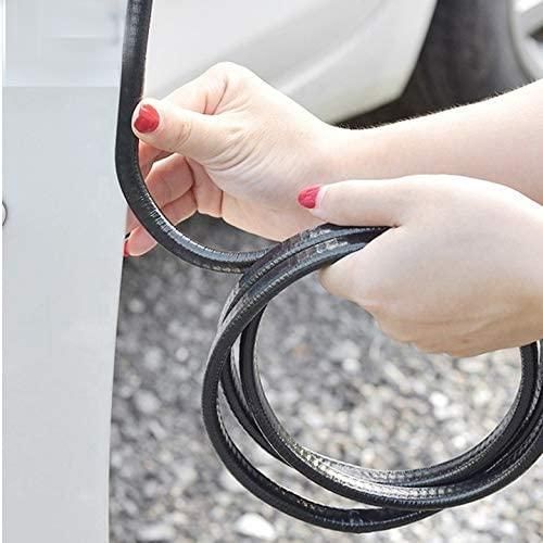 Universal Car Door Protector Strip – 5 Meters (Rubber + Metal)