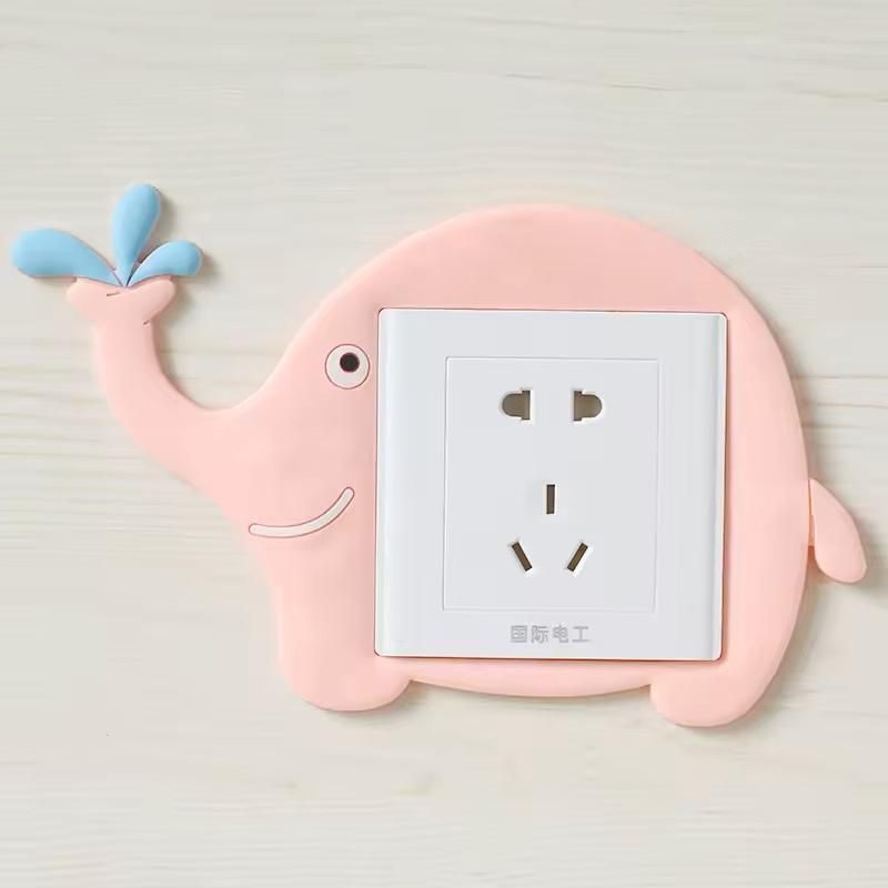 Cute Cartoon Power Socket Stickers